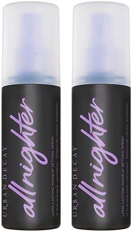 Urban Decay All Nighter Long-Lasting Makeup Setting Spray ($66 Value) - Pack of 2 - Lasts Up to 16 H | Amazon (US)