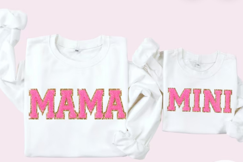 Mama and Mini sweatshirts. Mama t-shirt. Customized tees. Etsy finds. For women. For kids. 

#LTKkids #LTKunder50 #LTKfamily