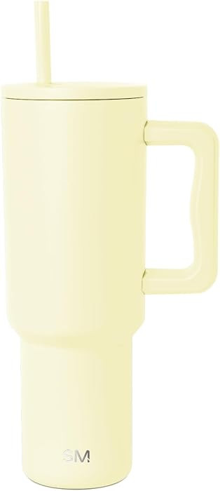 Simple Modern 40 oz Trek Tumbler with Handle and Straw Lid | Cup Holder Friendly Insulated Stainl... | Amazon (US)