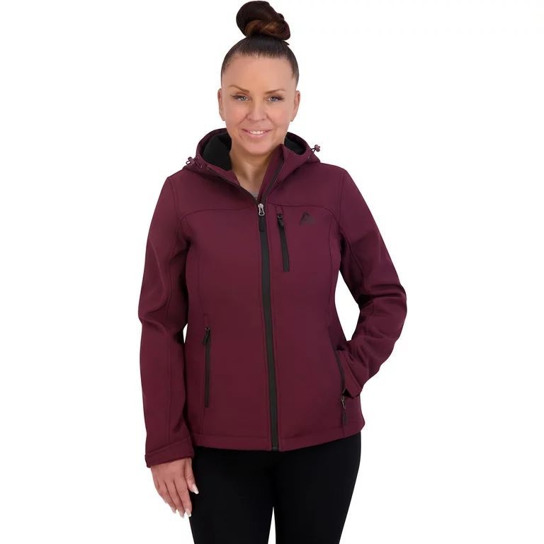 Reebok Women's Hooded Softshell Jacket, Sizes XS-3X | Walmart (US)