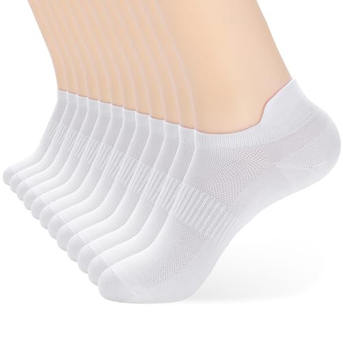 ATBITER Ankle Socks Womens and Men Thin Athletic Running Low Cut No Show Socks With Heel Tab 6-12 Pairs | Amazon (US)