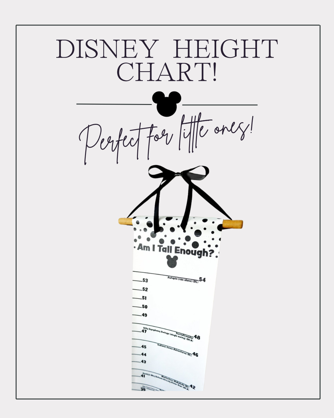 You need this Disney height chart for your kids! It's will get them so excited for your upcoming Disney trip!  

 #LTKmomlife #LTKTravel #LTKKids