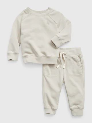 Baby Two-Piece Sweat Outfit Set | Old Navy (US)