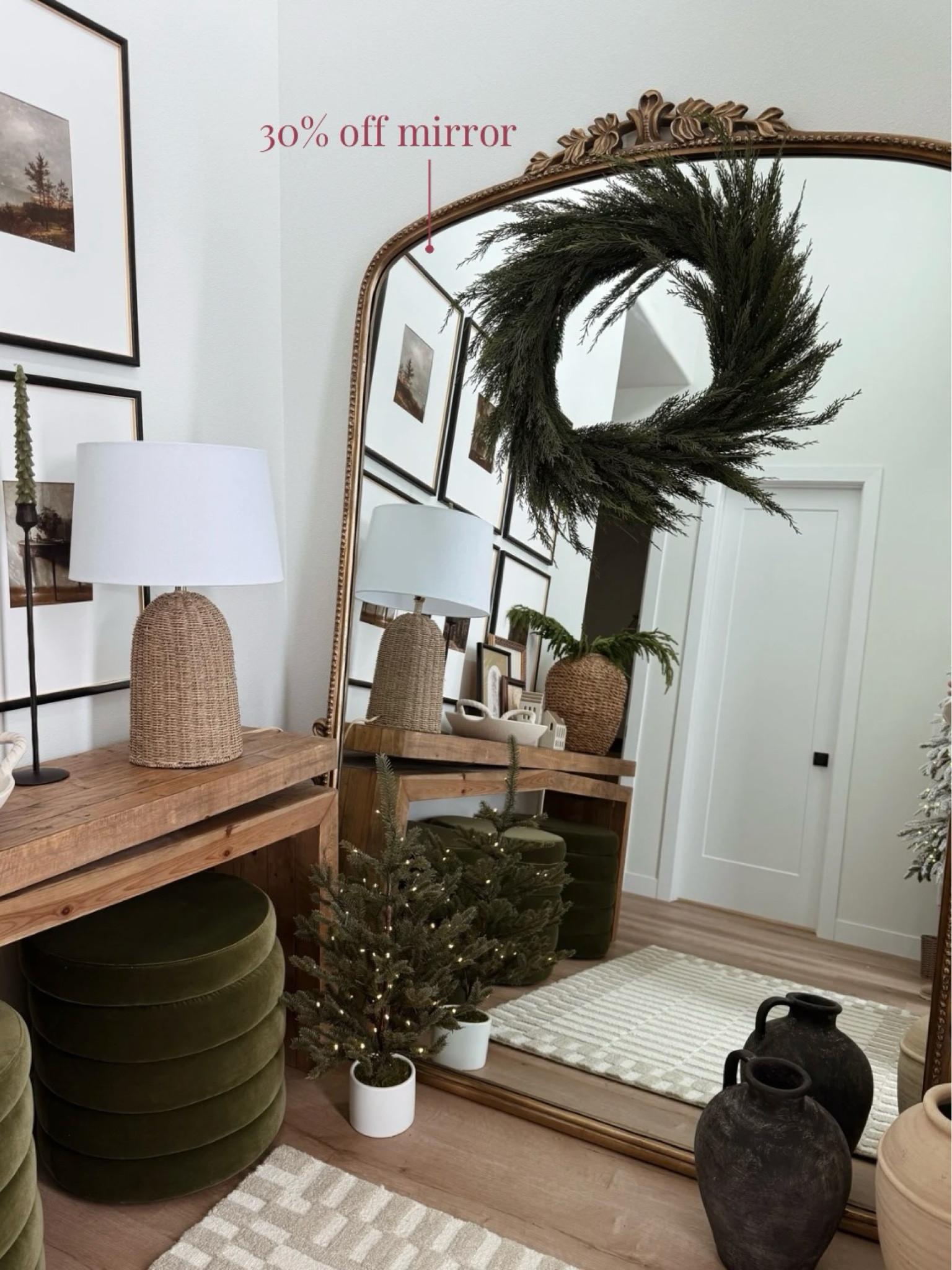 30% off my Anthro mirror!! This is the 7’ size  

#LTKCyberWeek #LTKHome #LTKSaleAlert