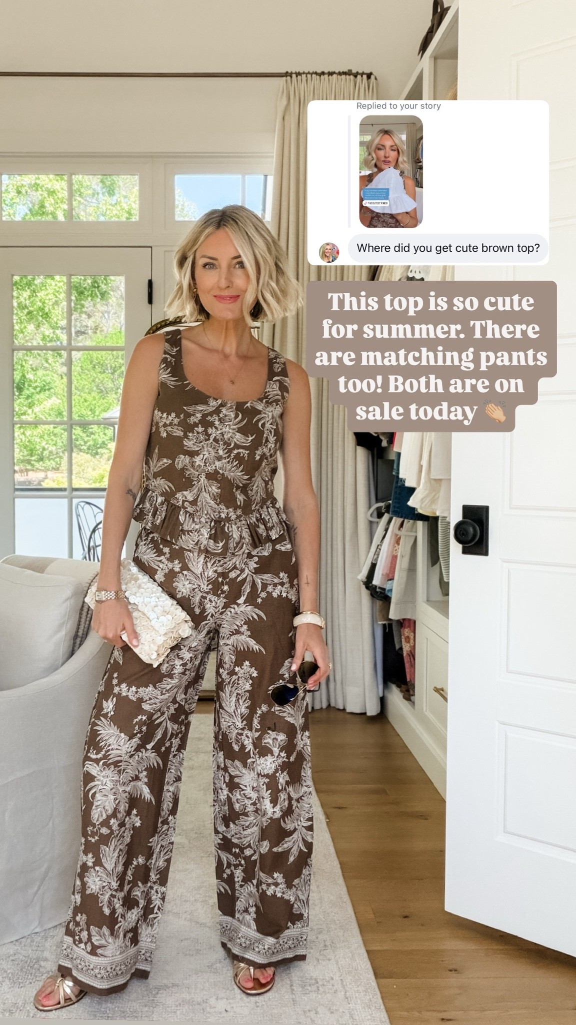 Cannot get over this matching set 😍👏🏼 the pattern is so stunning! Wearing XS/0.

Loverly Grey, Loft, matching set, summer fashion, summer outfit ideas

#LTKootd #LTKSeasonal