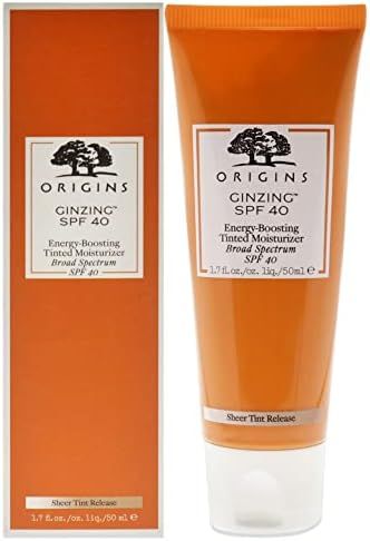 Origins GinZing SPF 40 Energy-Boosting Tinted Moisturizer,1.7 Fl Oz (Pack of 1) | Amazon (US)