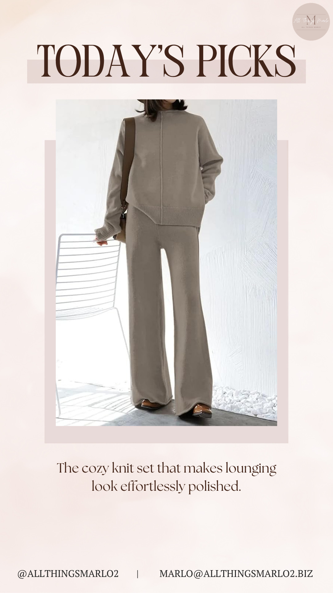 The cozy knit set that makes lounging look effortlessly polished. 

 #LTKSeasonal #LTKWorkwear #LTKTravel