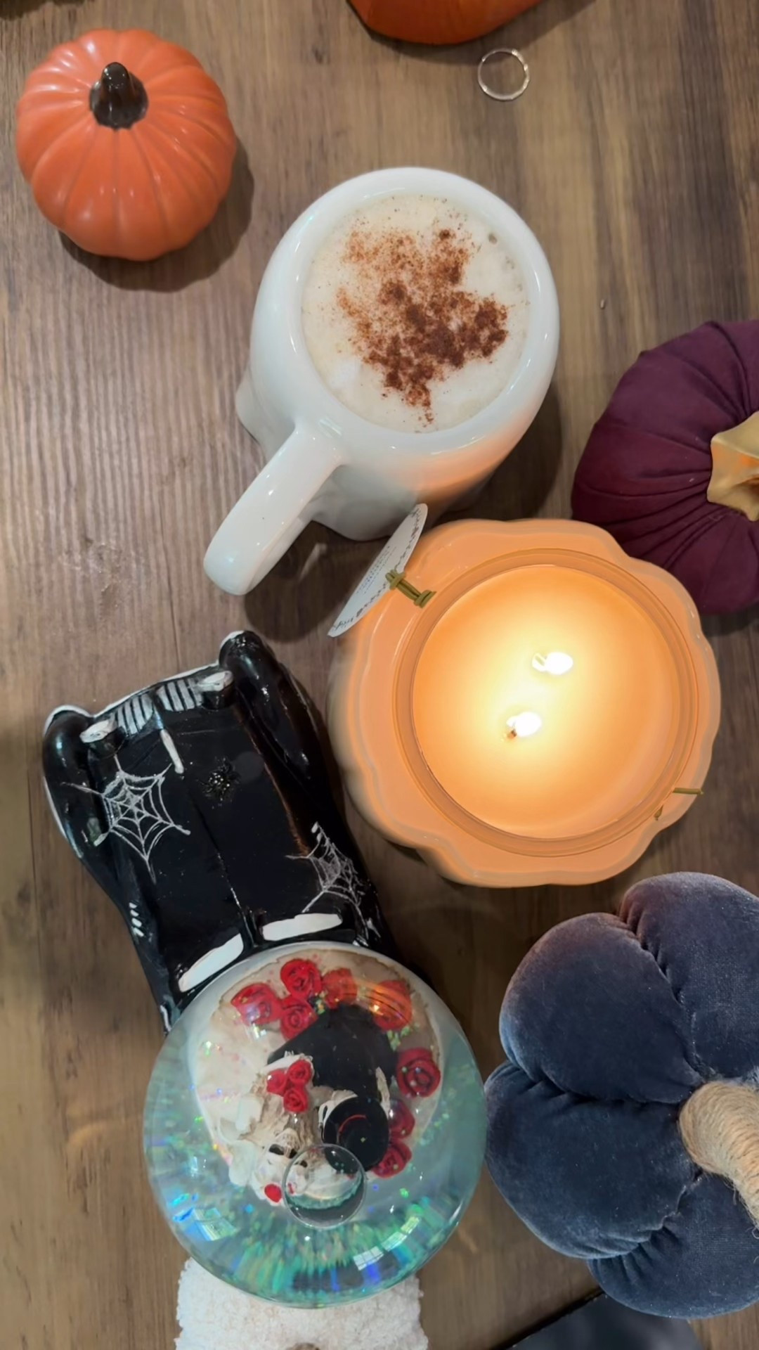 happy fall 🍁 in this house we celebrate with homemade lattes and pumpkin scented candles 

#LTKHalloween #LTKHome #LTKSeasonal