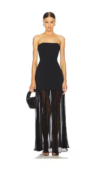 L'Academie by Marianna Amiens Gown in Black. | Revolve Clothing (Global)
