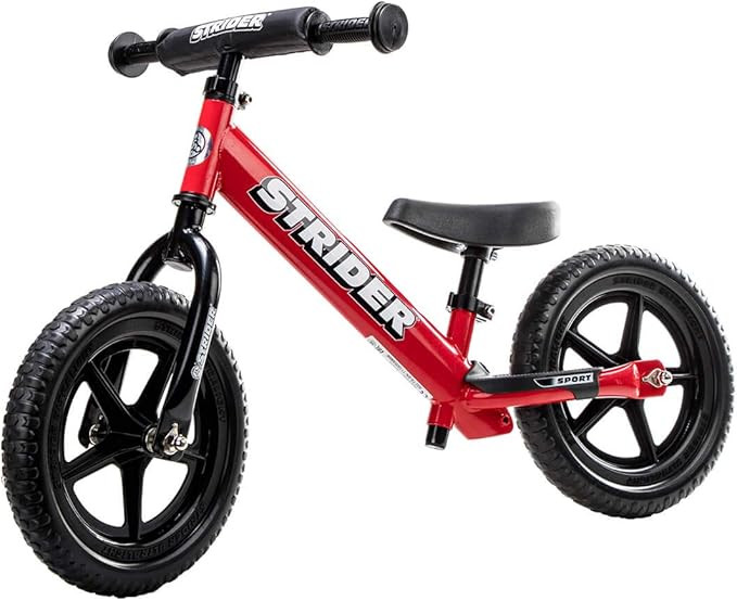Strider - 12 Sport Kids Balance Bike, No Pedal Training Bicycle, Lightweight Frame, Flat-Free Tir... | Amazon (US)