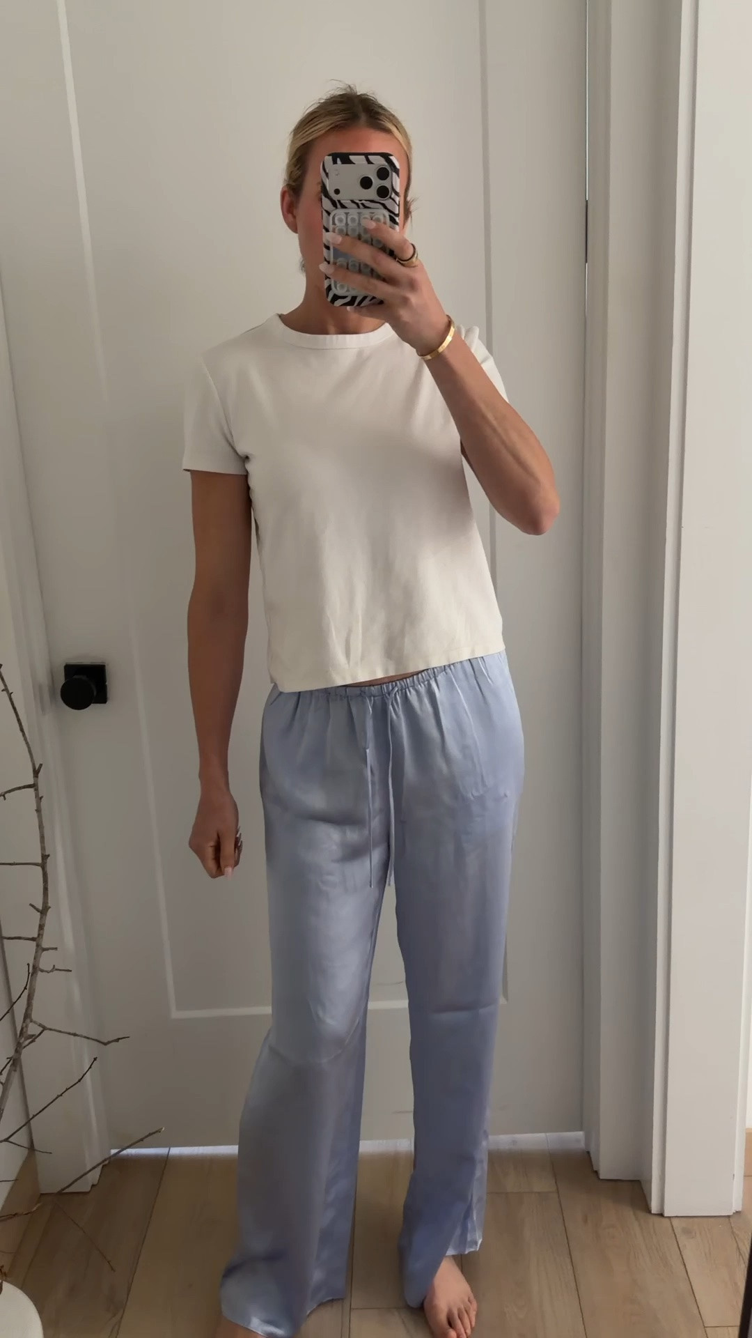 Tall girl, friendly silk pants! These are so insanely comfortable, and I love that they fit me in the length. Wearing a small ￼￼

#LTKootd #LTKActive #LTKOver40