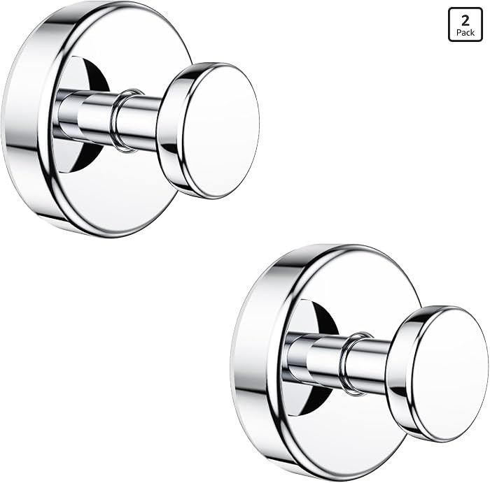 Vacuum Suction Cup Hooks for Shower, Shower Hooks for Inside Shower Glass Window, Mirror, No Dril... | Amazon (US)