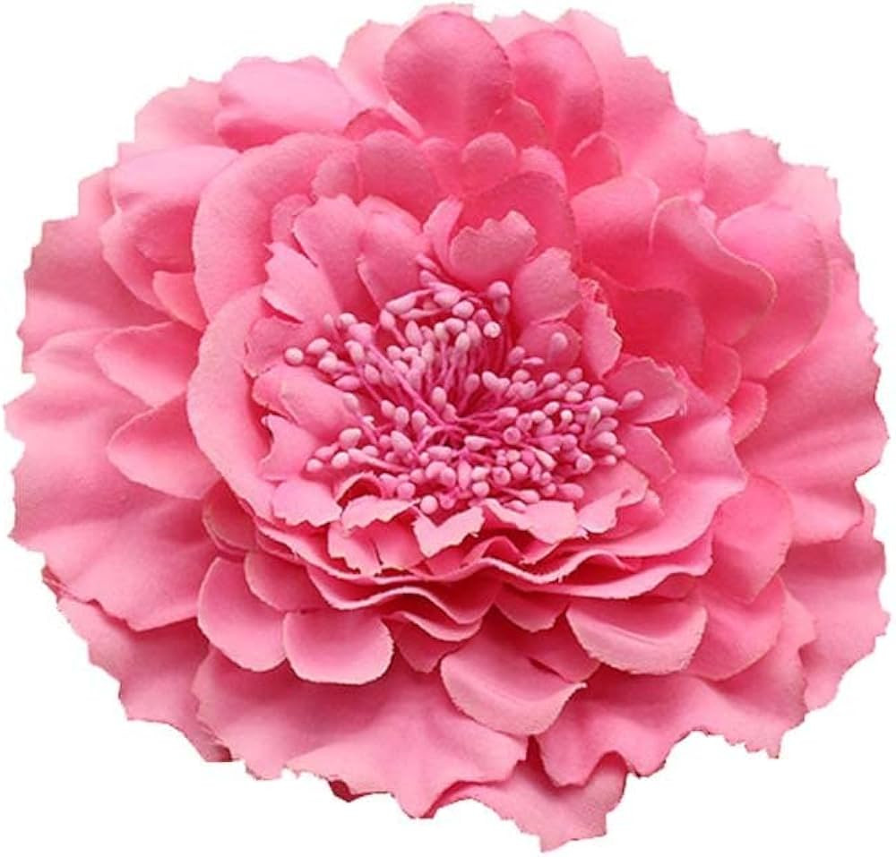 Broche de flores bohemias para mujer, diseño de peonía, para viajes, fiestas, festivales (1 uni... | Amazon (US)