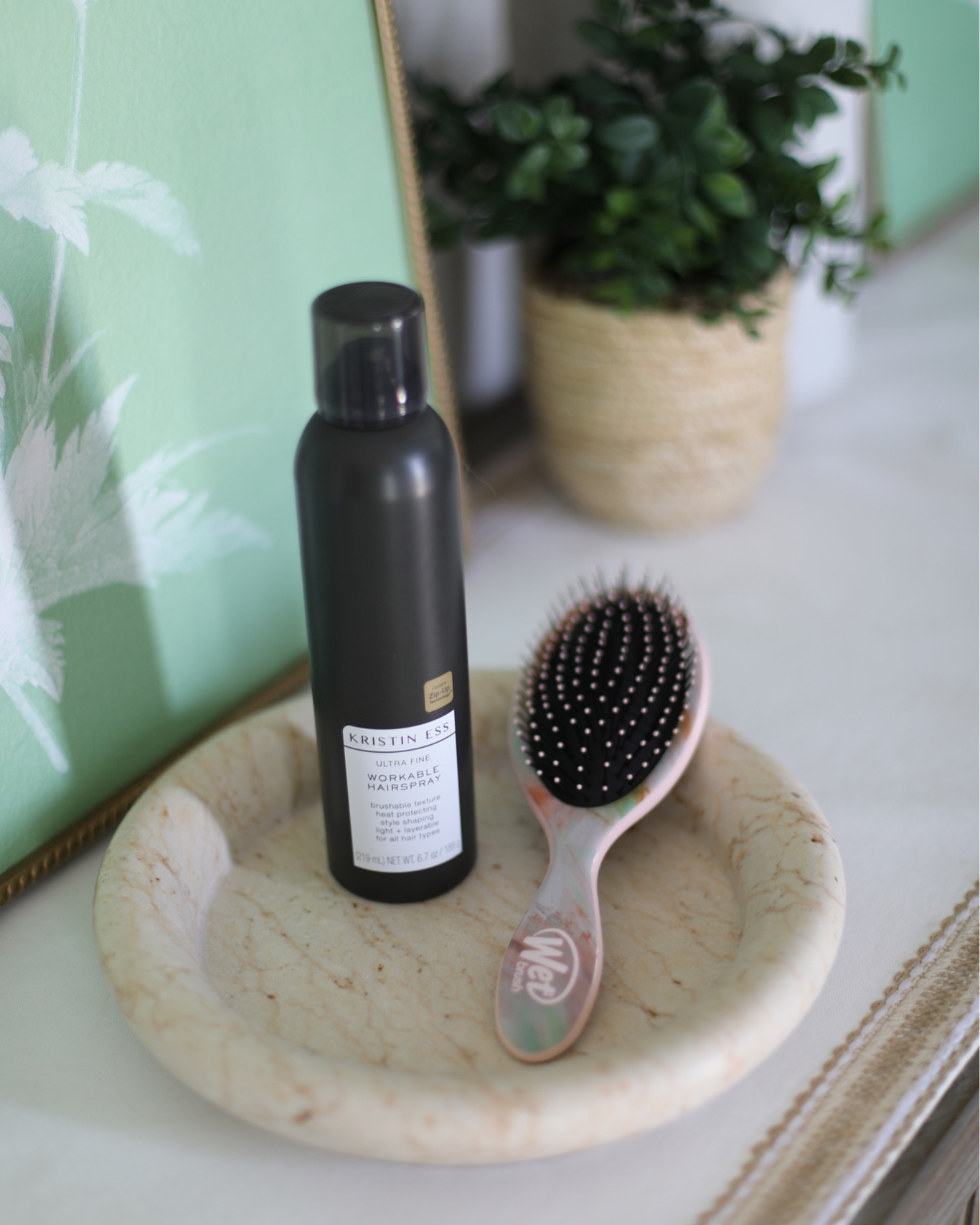 Favorite hairspray and wet brush for my fine hair 

#LTKbeauty #LTKFind #LTKunder50