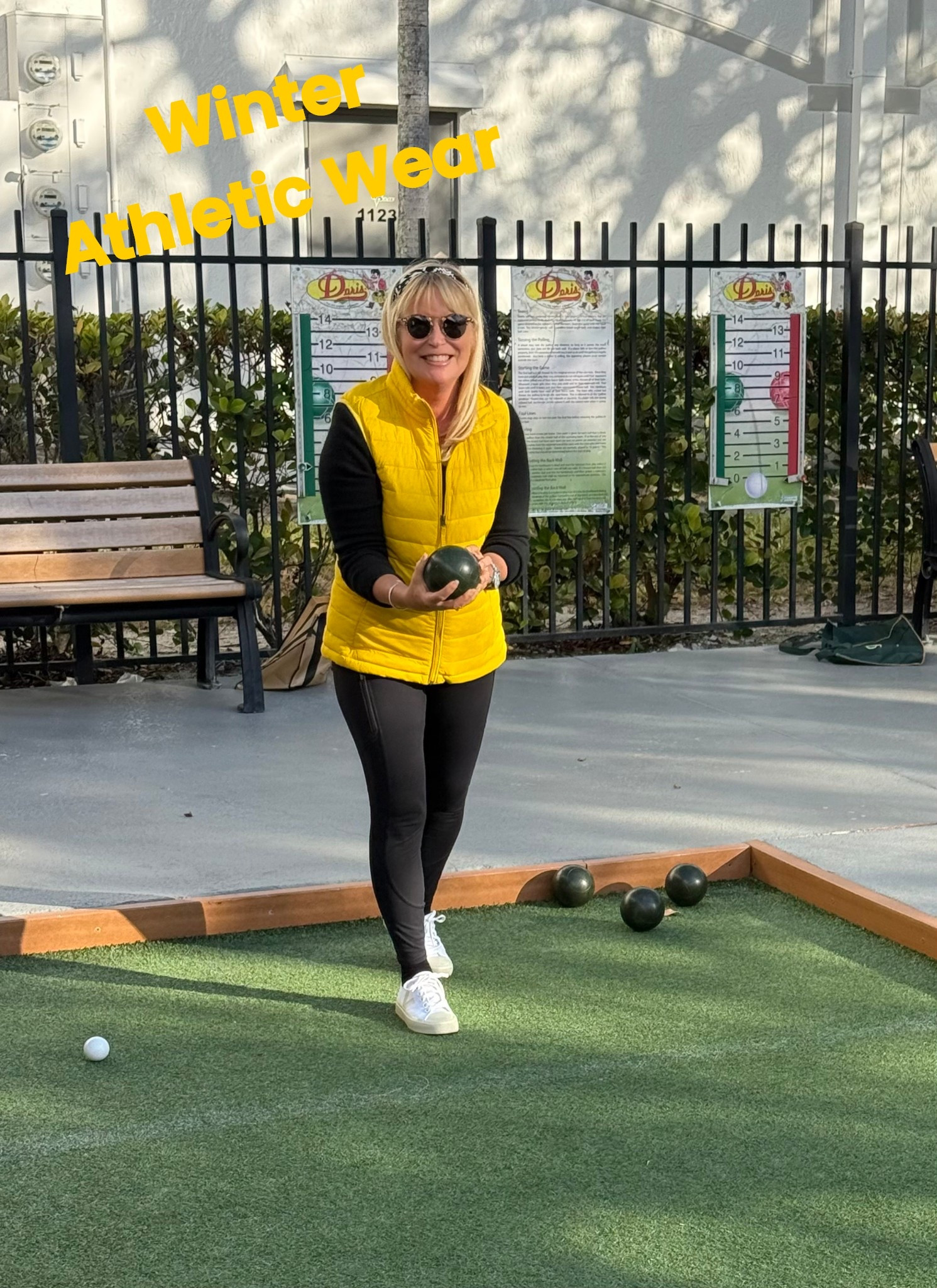 As you age, movement and socialization are keys to longevity and quality of life.  

We play couples bocce ball two times a month giving us both movement and socialization! It was chilly here in Florida when we played yesterday. 

#LTKActive #LTKOver40 #LTKfitnessgoals