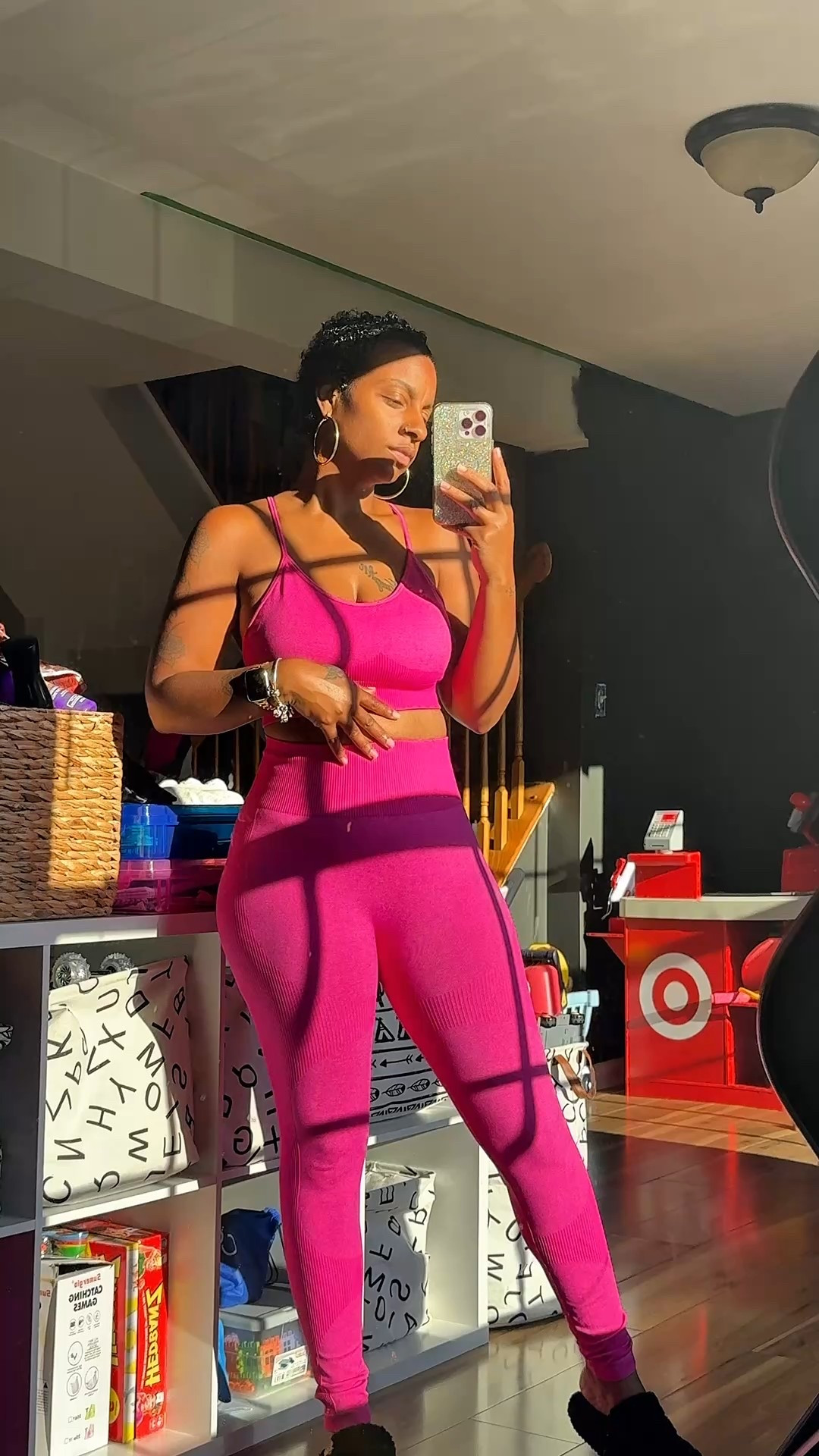 Cute & Comfy Pink Workout Set 

- Amazon workout set comes in many different color options! 

#LTKActive #LTKStyleTip