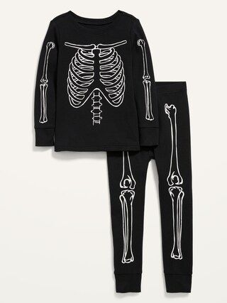 Unisex Glow-in-the-Dark Skeleton Pajama Set for Toddler & Baby | Old Navy (US)