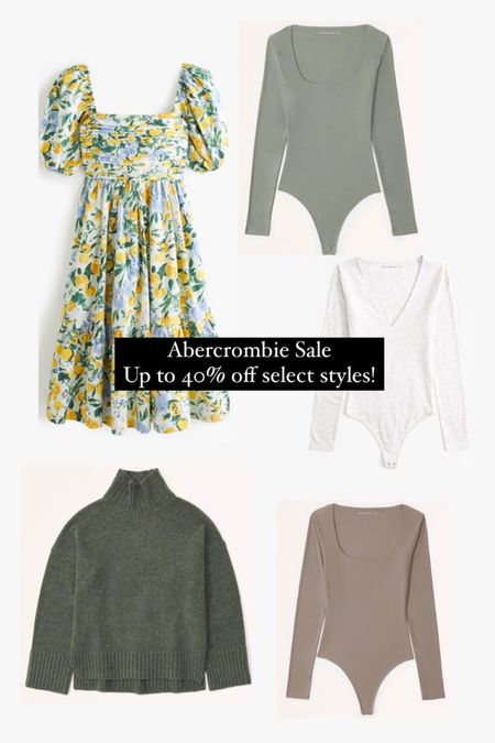 My order from the Abercrombie sale! 