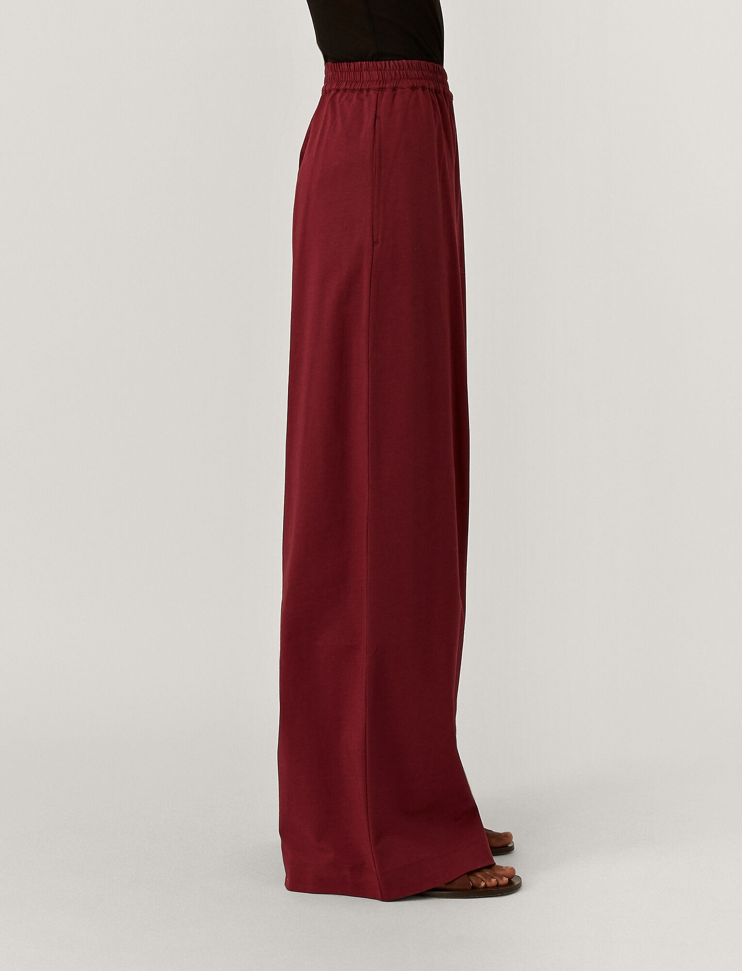 Titea Paper Jersey Trousers | Joseph