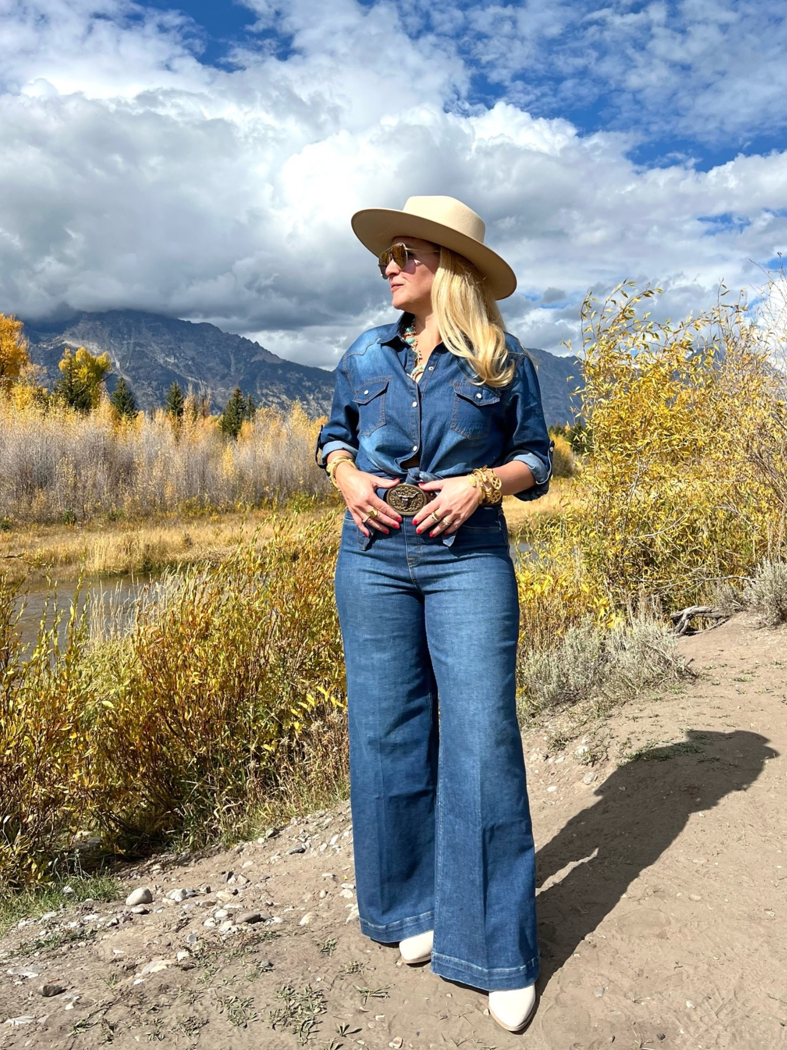 Love an all denim outfit!

Western Outfits Women I Jackson Hole Outfits for Women I Country Concert Outfit

Taylor swift concert outfit ideas I Wyoming rodeo outfit | rave outfits festivals | rodeo outfits for women | Jackson Hole rodeo outfits for women | rodeo outfit | Jackson Hole outfits spring | Wyoming rodeo outfits | all denim outfit | denim on denim outfit | jean on jean | country concert outfit | country concert outfit ideas | country concert outfits | country concert outfit ideas winter | rodeo outfit | rodeo outfit ideas | western glam outfit | rodeo outfits for women | rodeo outfits winter | cowgirl outfit | rodeo outfits | western outfits | western outfits women | country glam outfit | Jackson Hole outfit | Jackson Hole outfits | rodeo outfits for women | Jackson Hole outfits for women | country concert outfit | country concert outfits

Wearing a large in everything.

#LTKSeasonal #LTKOver40 #LTKSaleAlert #LTKTravel #LTKgrwm #LTKootd #LTKMidsize #LTKWorkwear
