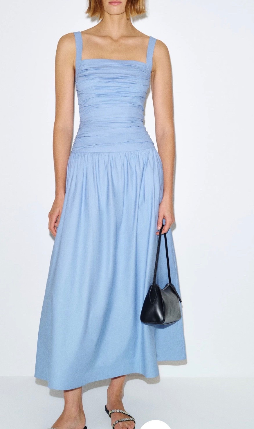 Summer perfection in this blue!  Just ordered!

#LTKgrwm #LTKOver40 #LTKSeasonal