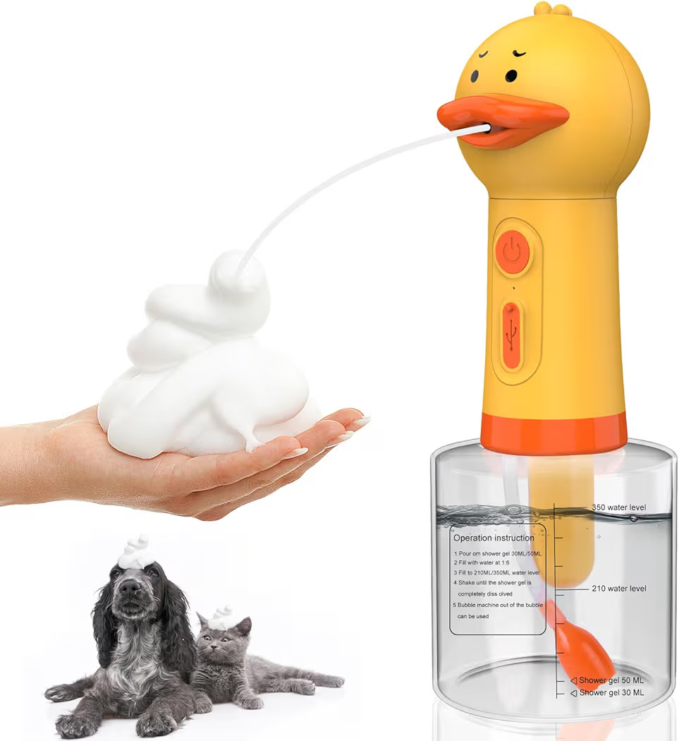 Katoggy Electric Foaming Shampoo Dispenser for Dog and Cat Bathing, Rechargeable Soap Dispenser f... | Amazon (US)