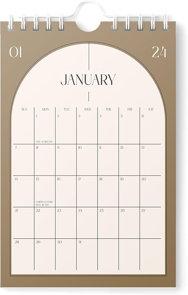 Mini Calendar 2024 - Vertical 6x9 2024 Wall Calendar Runs Until June 2025 - Easy Planning with th... | Amazon (US)