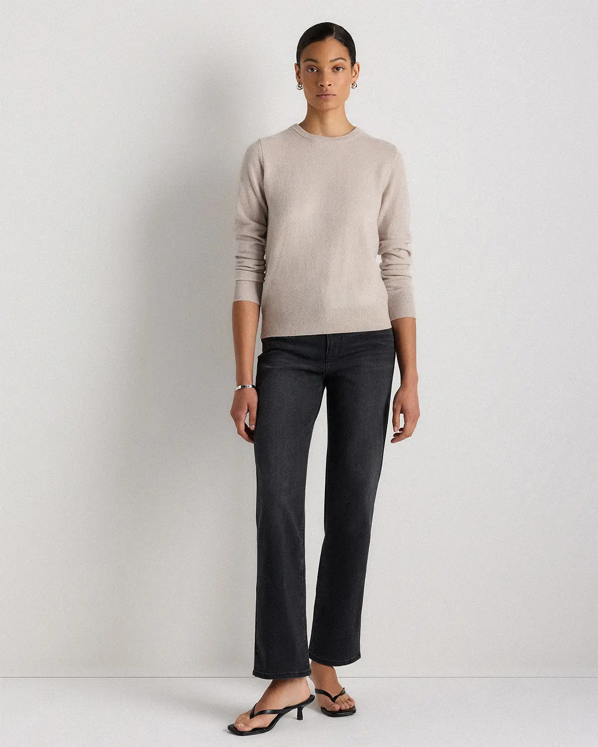 Mongolian Cashmere Crewneck Sweater | Quince