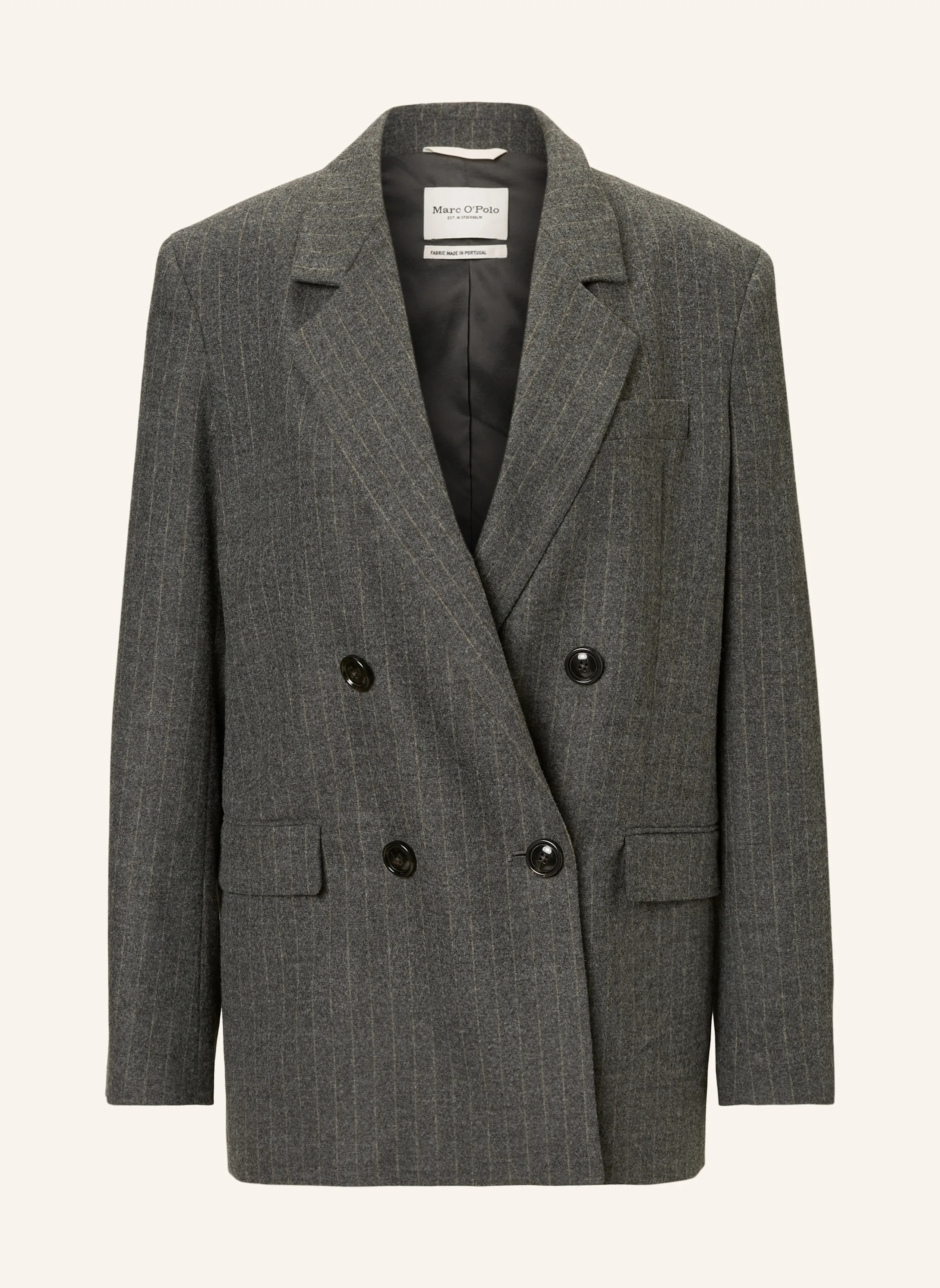 Marc O'Polo Nadelstreifenblazer in dunkelgrau | Breuninger (DACH)