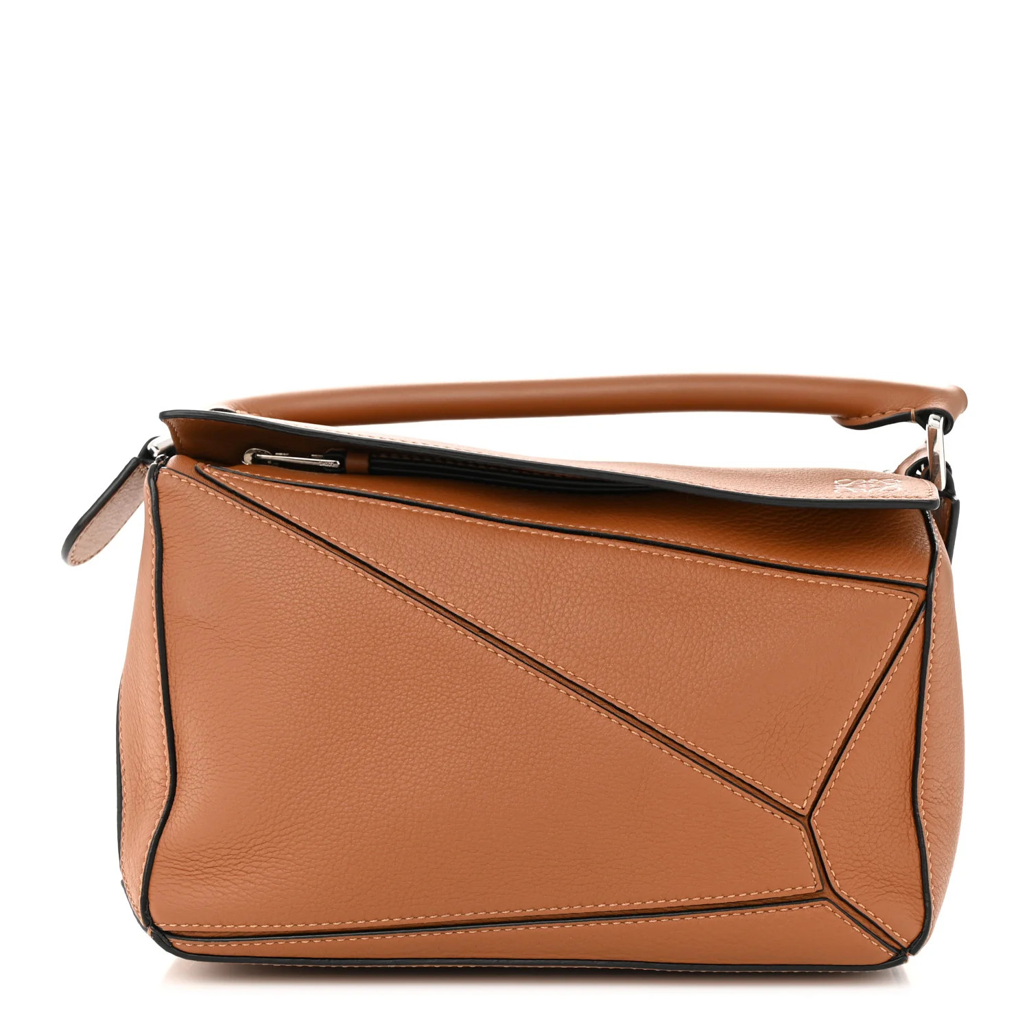 LOEWE Calfskin Small Puzzle Bag Tan | FASHIONPHILE | FASHIONPHILE (US)