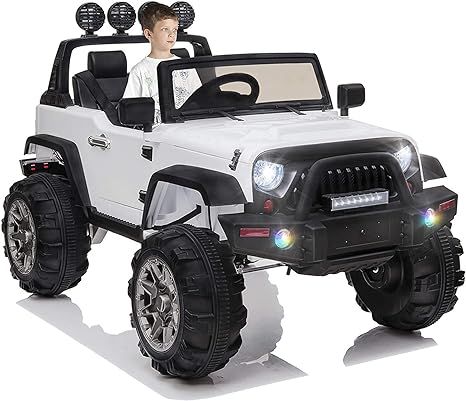 OTTARO Kids Electric Car Ride on Cars Trucks, Battery Powered Car,12V Motorized Vehicles w/Parent... | Amazon (US)