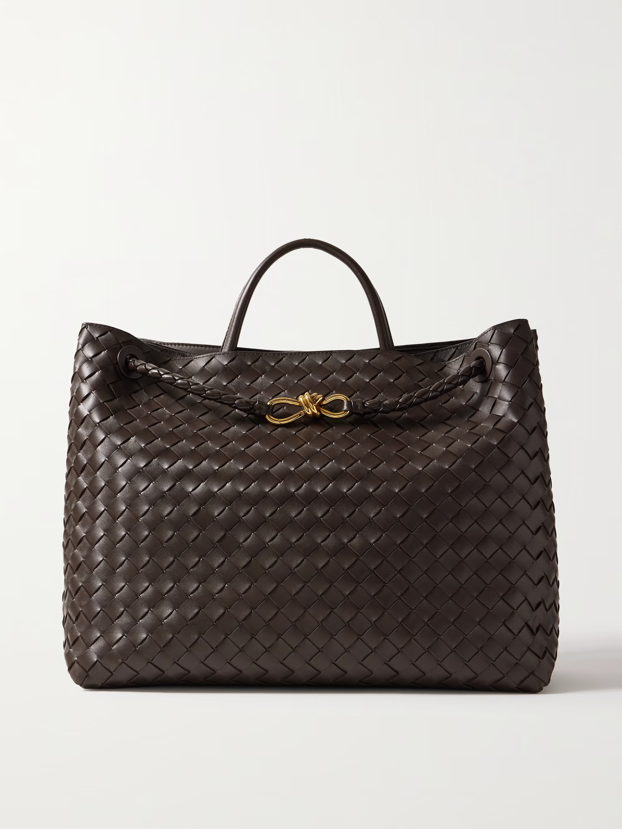 Andiamo large embellished intrecciato leather tote | NET-A-PORTER (UK & EU)