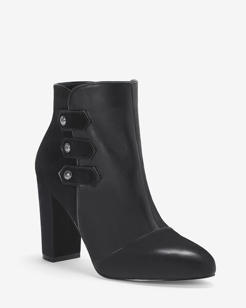 Women's Leather Military Ankle Booties by White House Black Market | White House Black Market