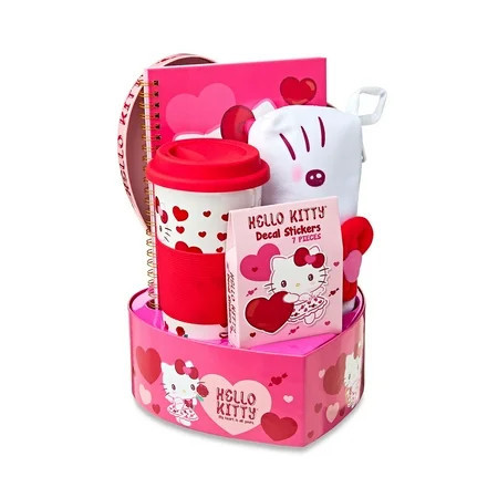 Hello Kitty Heart Box Valentines Gift Set | Walmart (US)