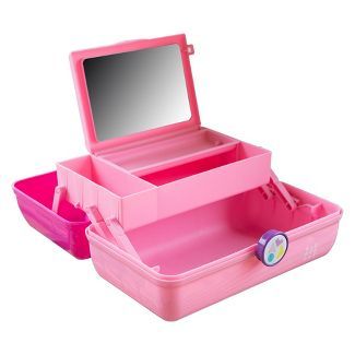 Caboodles On the Go Girl Pink over Rose Make up Bag | Target