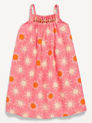 Printed Beaded Cami Dress for Toddler Girls | Old Navy (US)