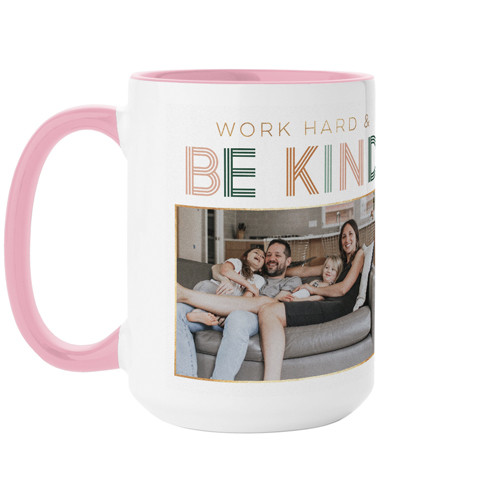 Work Hard Be Kind Mug | Shutterfly