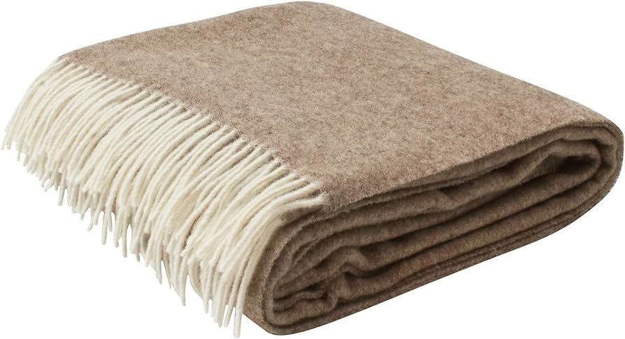 Cozy Blankets | Wool Blanket/Throw | 100% New Zealand Wool | Perfect for Home and Outdoors | Virg... | Amazon (US)