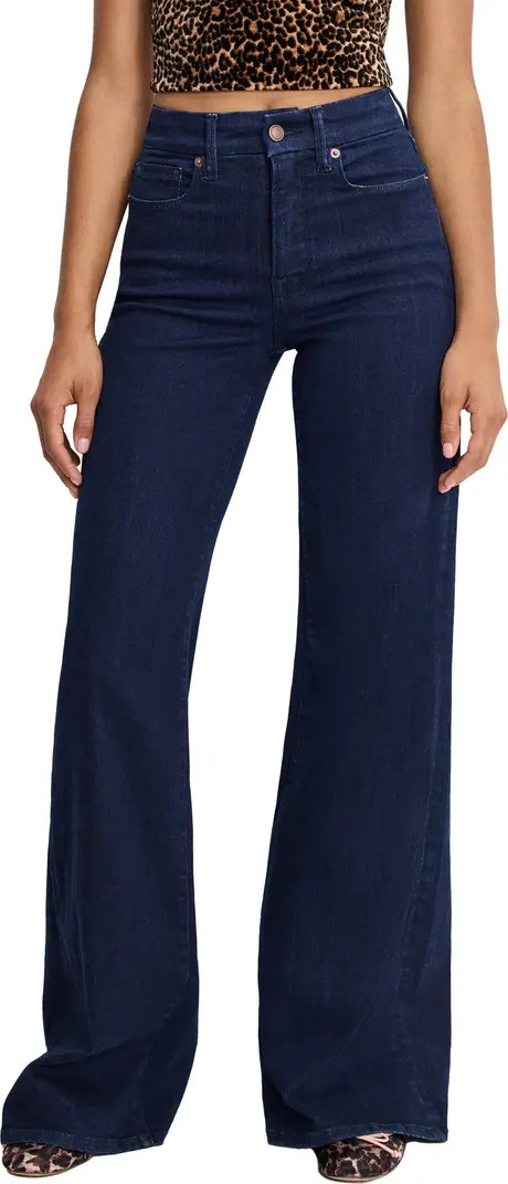 Good Waist High Waist Wide Leg Palazzo Jeans | Nordstrom