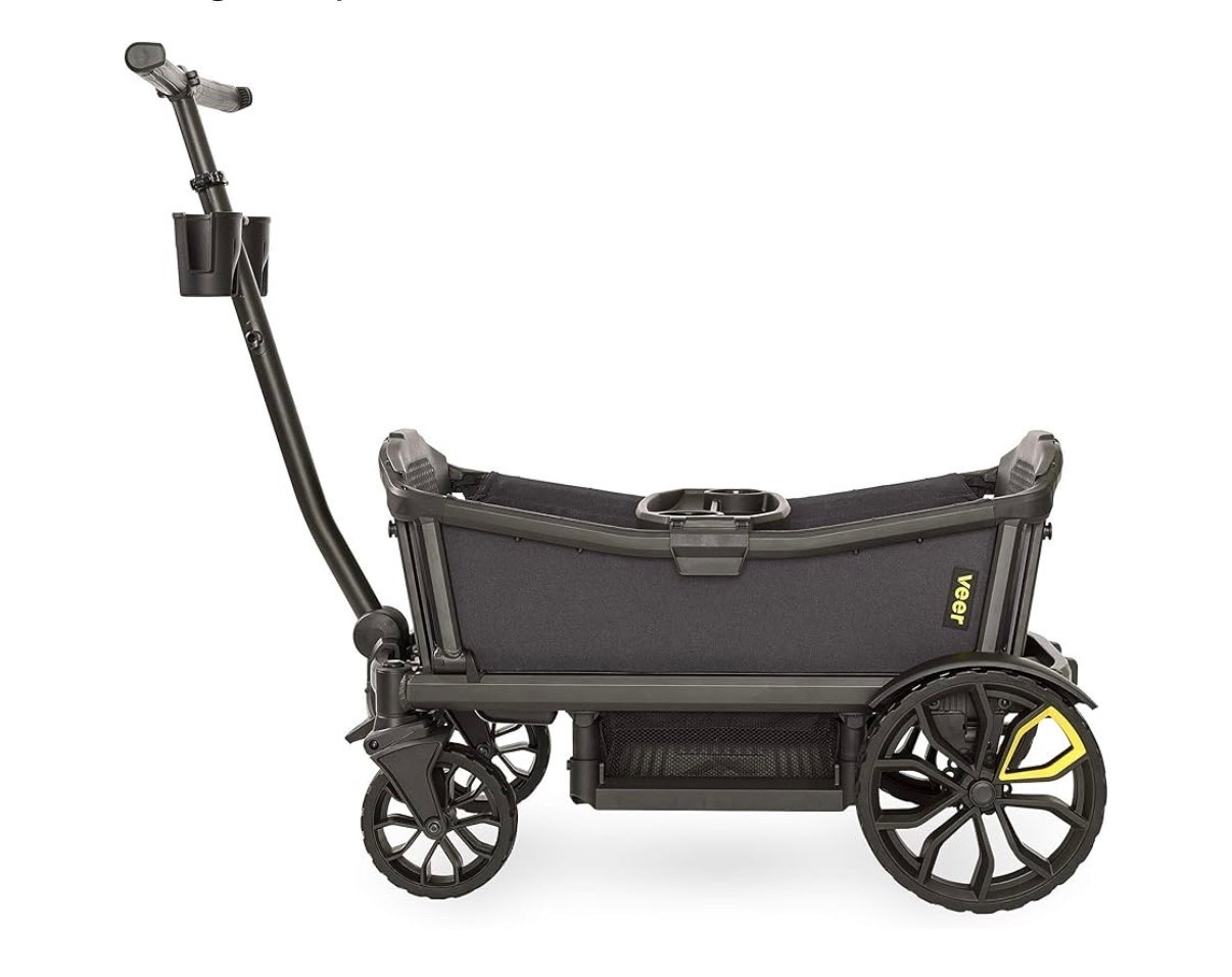 Veer All-Terrain Cruiser | Premium Off-Road Wagon Stroller for Babies, Toddlers, and Kids | Push/Pull/Push-Along Steering for Uneven Terrain | JPMA Certified | Lightweight and Collapsible | 2 Seats

#LTKKids #LTKTravel #LTKBaby