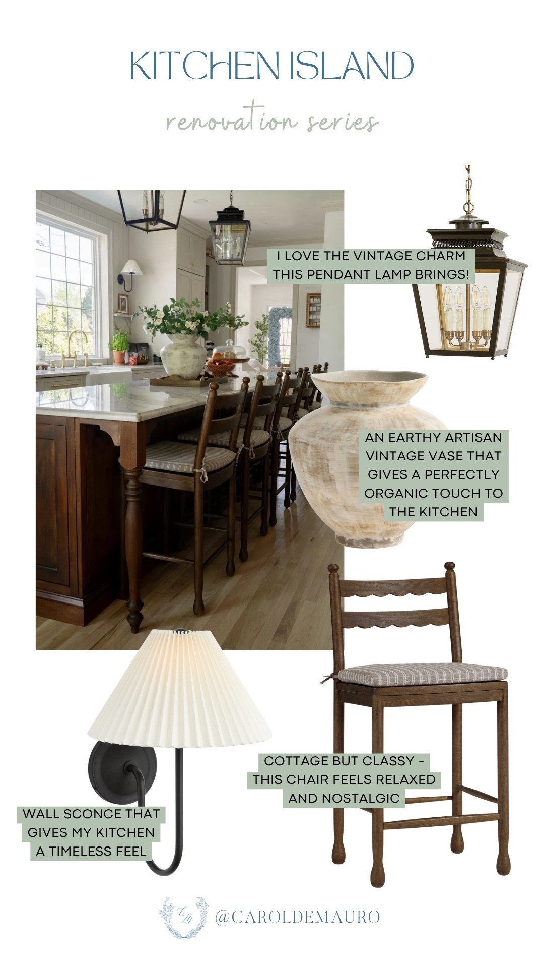 A kitchen island that feels warm, lived-in, and full of character is everything — and these vintage-inspired pieces are exactly what helps complete the vision.

kitchen renovation, kitchen inspo, home decor inspo, kitchen design, furniture finds, classic style

#LTKHome