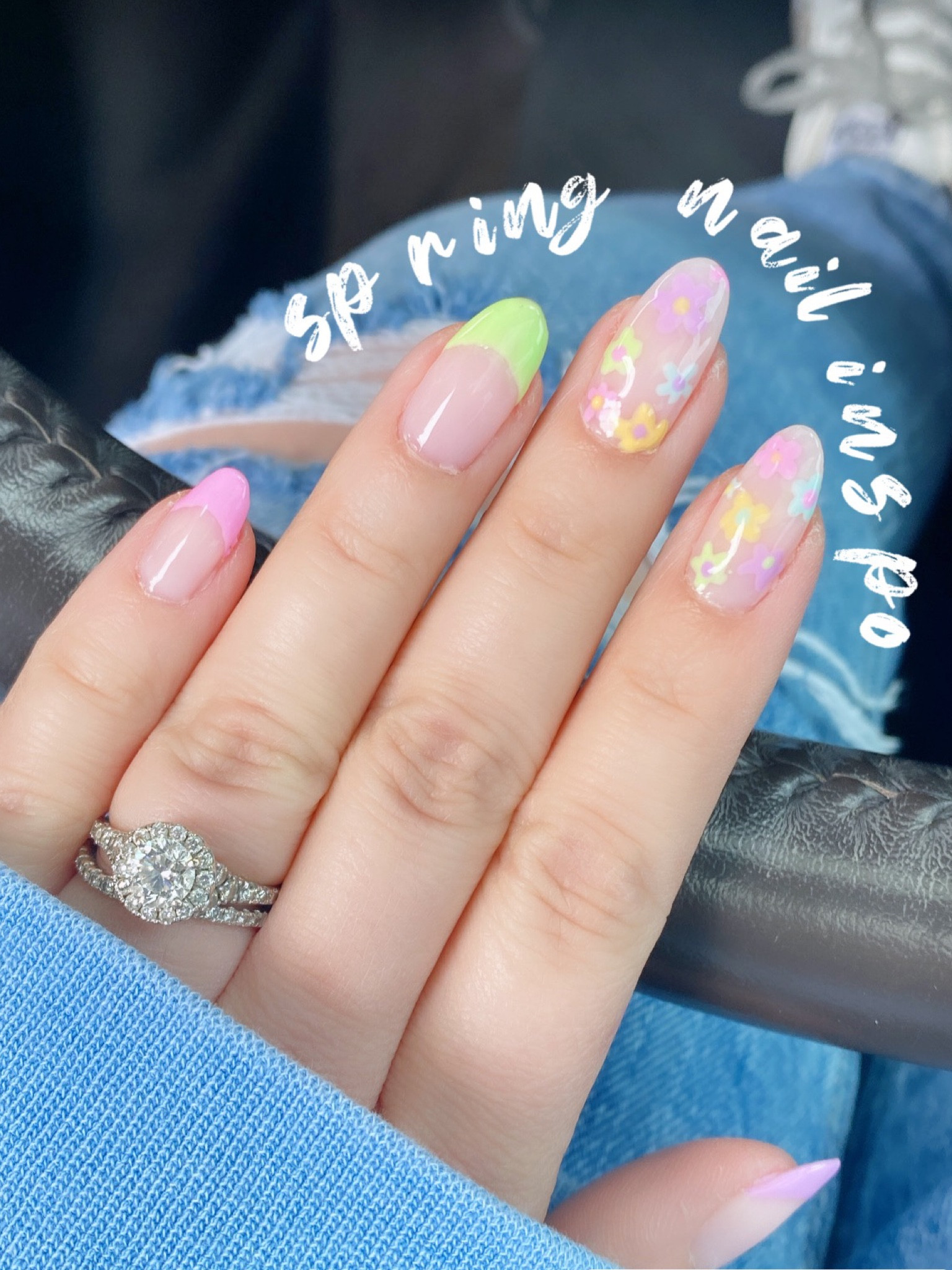 spring nail sets