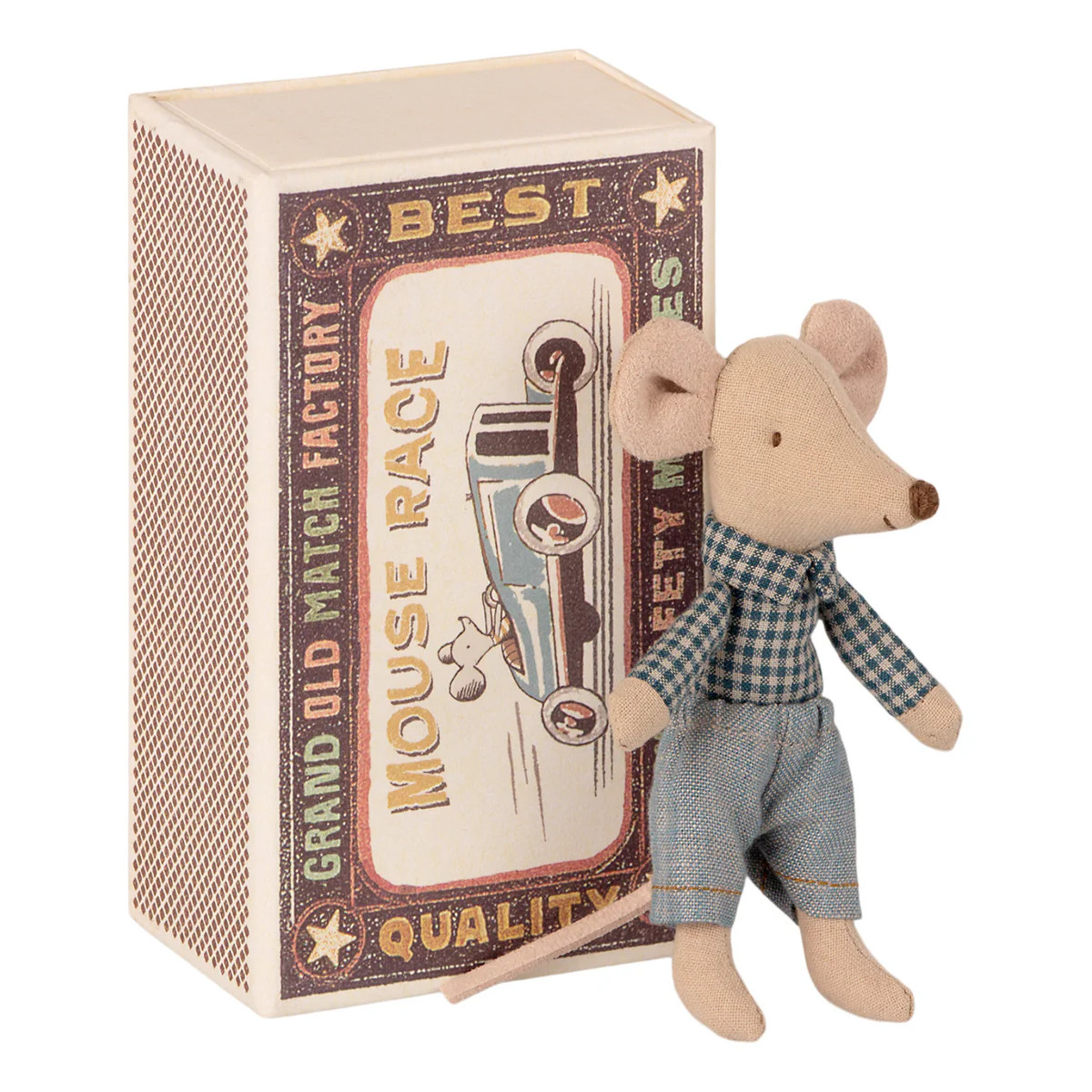 Winter Brother Mouse in Matchbox | Rose & Rex 