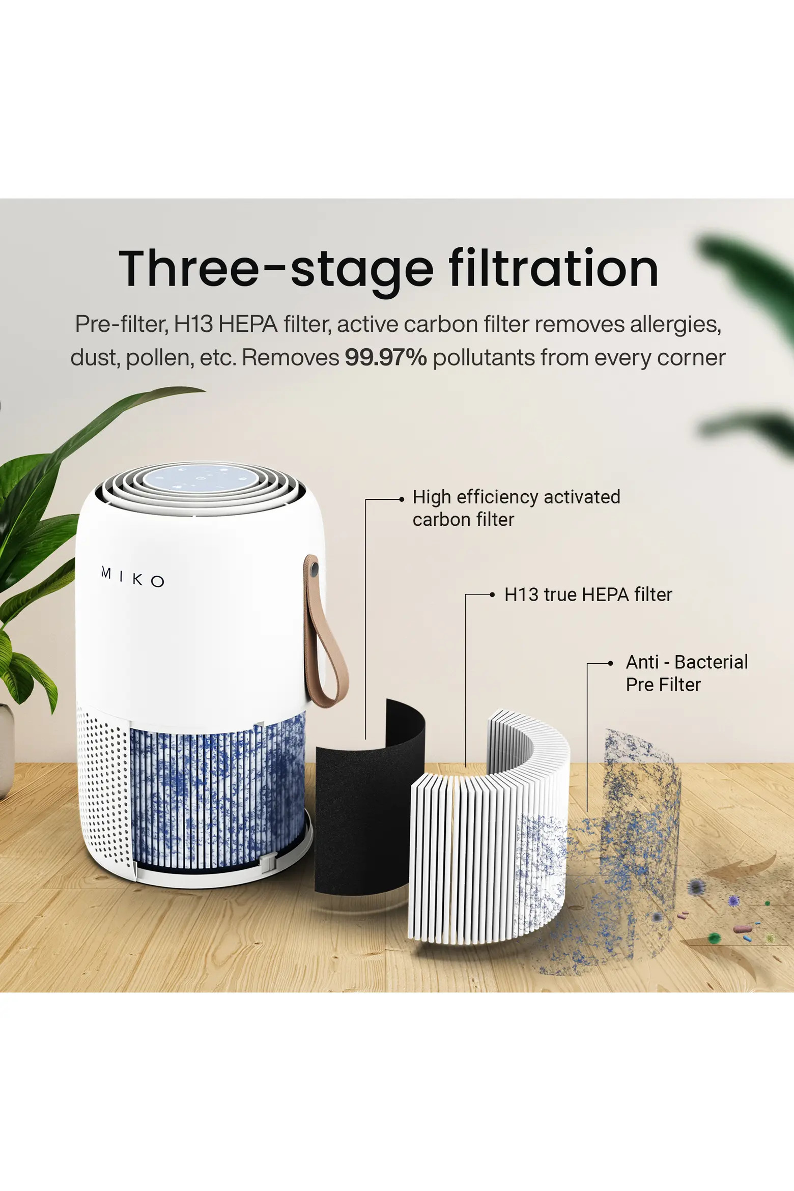 Smart True HEPA Air Purifier with App Control - Covers up to 770 Sq. Ft. | Nordstrom | Nordstrom