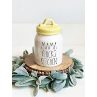 Rae Dunn Mama Chick's Kitchen Baby Canister | Etsy (US)