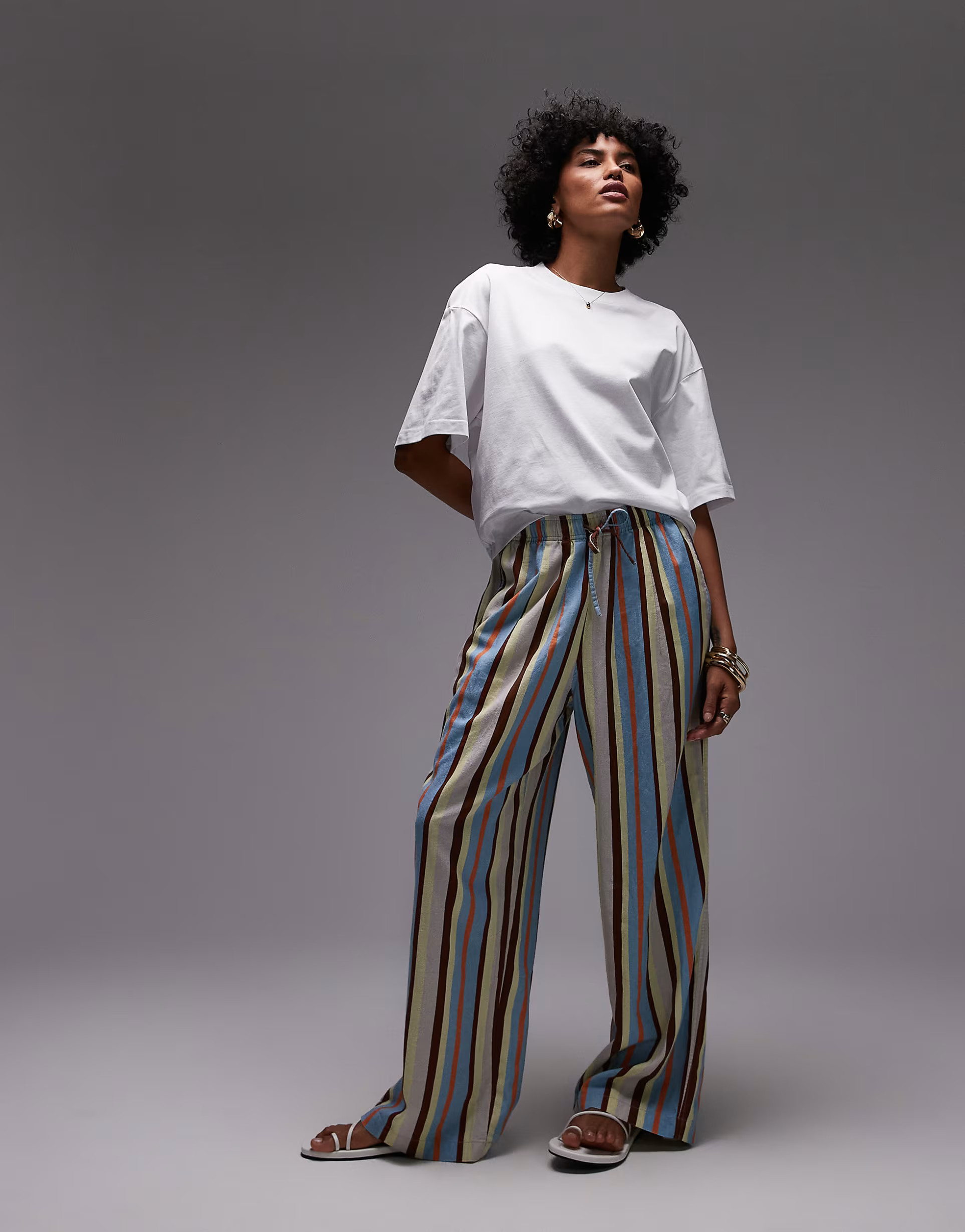 & Other Stories boxy oversized t-shirt in white | ASOS (Global)