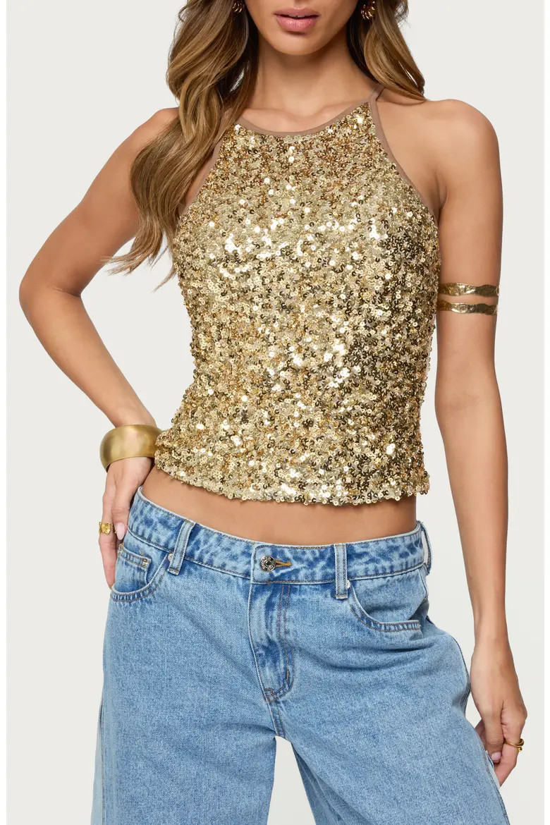 Pasha Sequin Camisole (Women) | Nordstrom | Nordstrom
