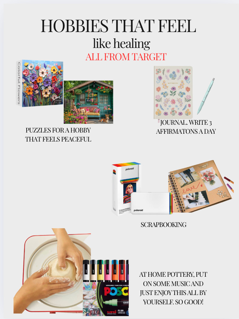 Hobbies that feel like you're healing while you do them!  

 #LTKOver40 #LTKHome #LTKFindsUnder100