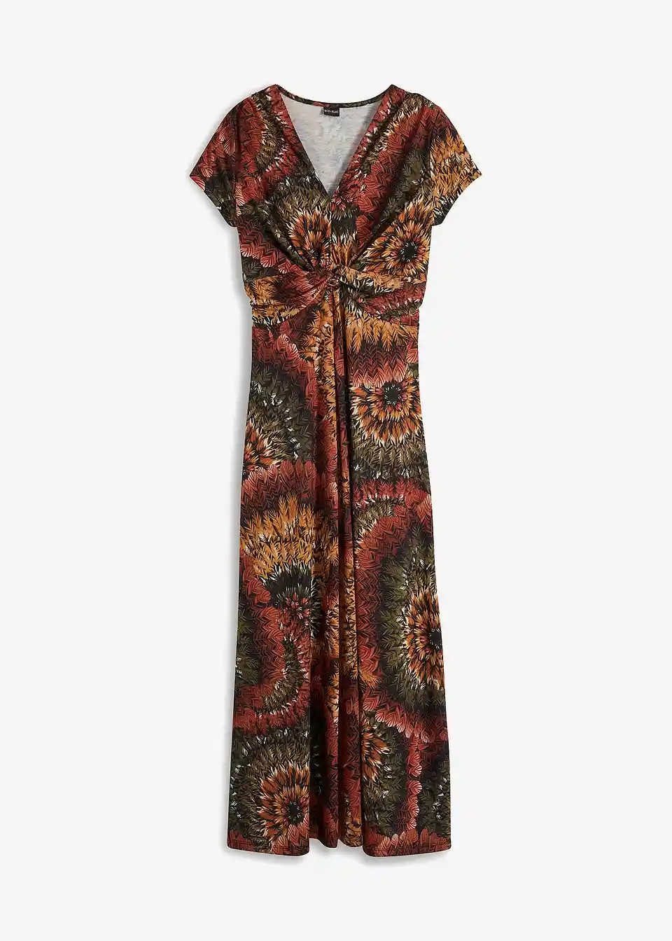 Bedrucktes Jersey-Maxikleid | Bonprix DE