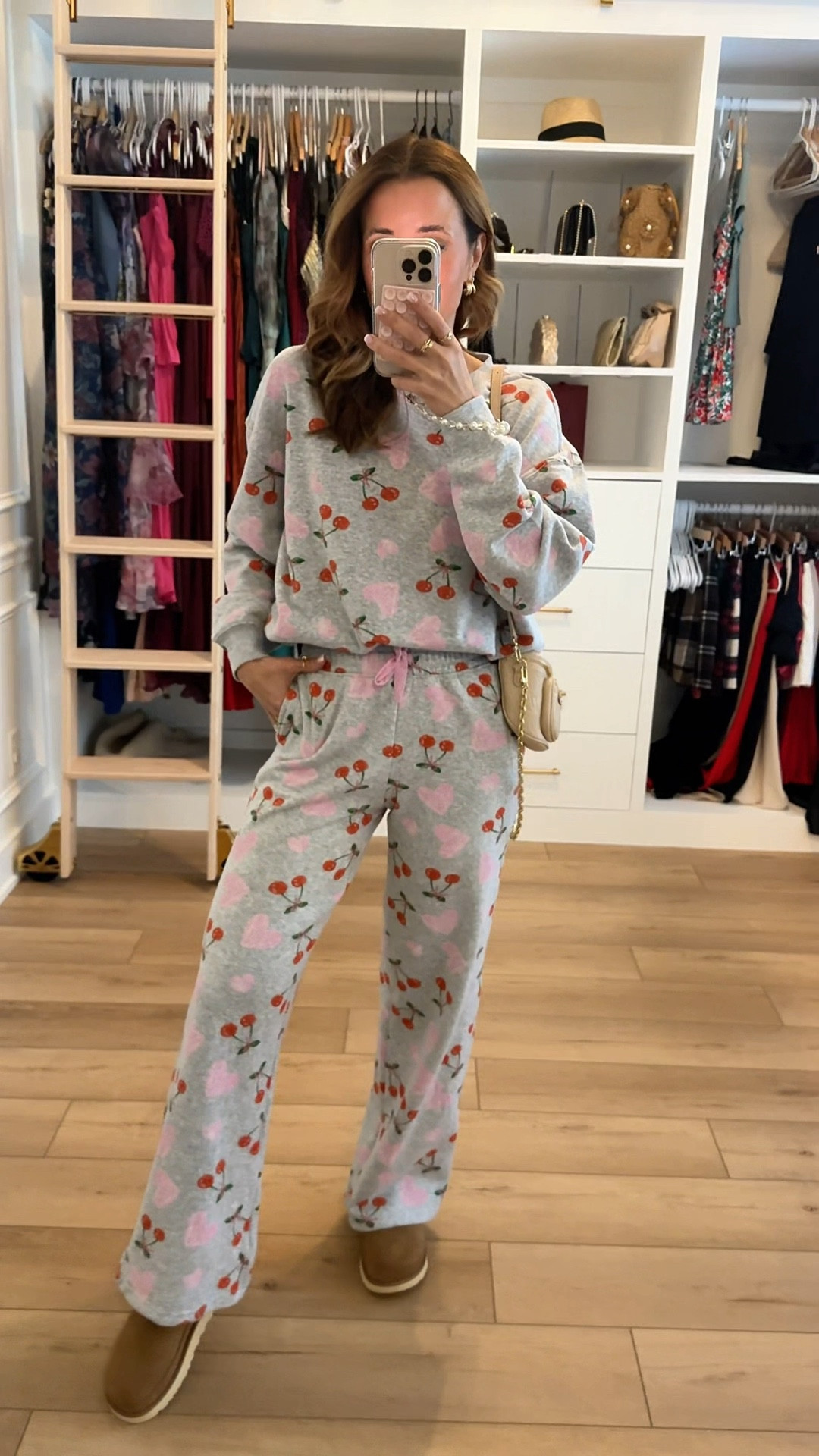 New Target matching set in XS. Valentine’s Day outfit. Galentine’s day outfit. Ugg Golden Star clogs - I went up half a size. Grabbing coffee in this cozy set.

#LTKgrwm #LTKValentine #LTKootd